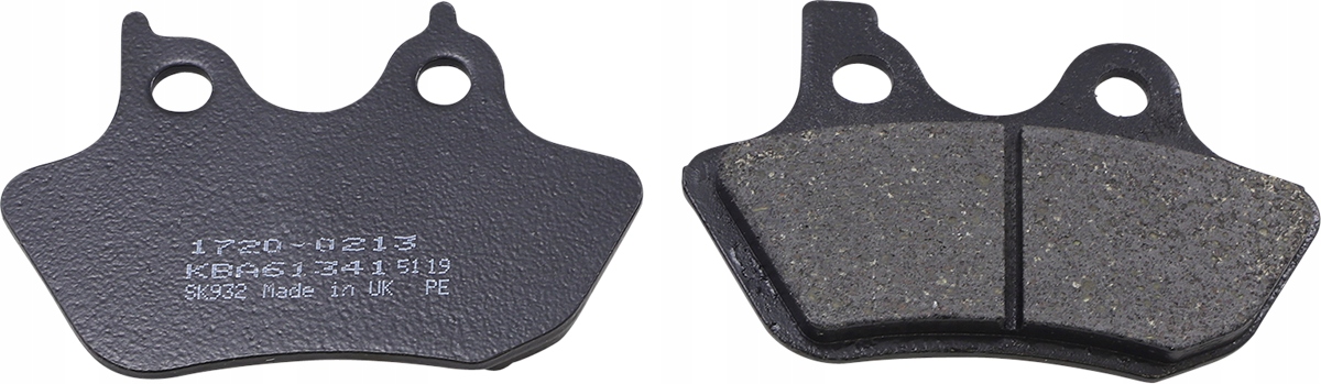 Klocki hamulcowe Organiczne Harley 00-07 Big Twin, 00-03 XL, 02-05 V-Rod