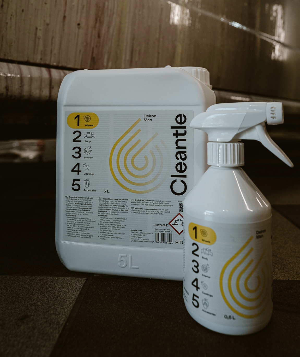 Cleantle Deiron Man 25l - usuwa opiłki metaliczne Numer katalogowy producenta CTL-DM5L