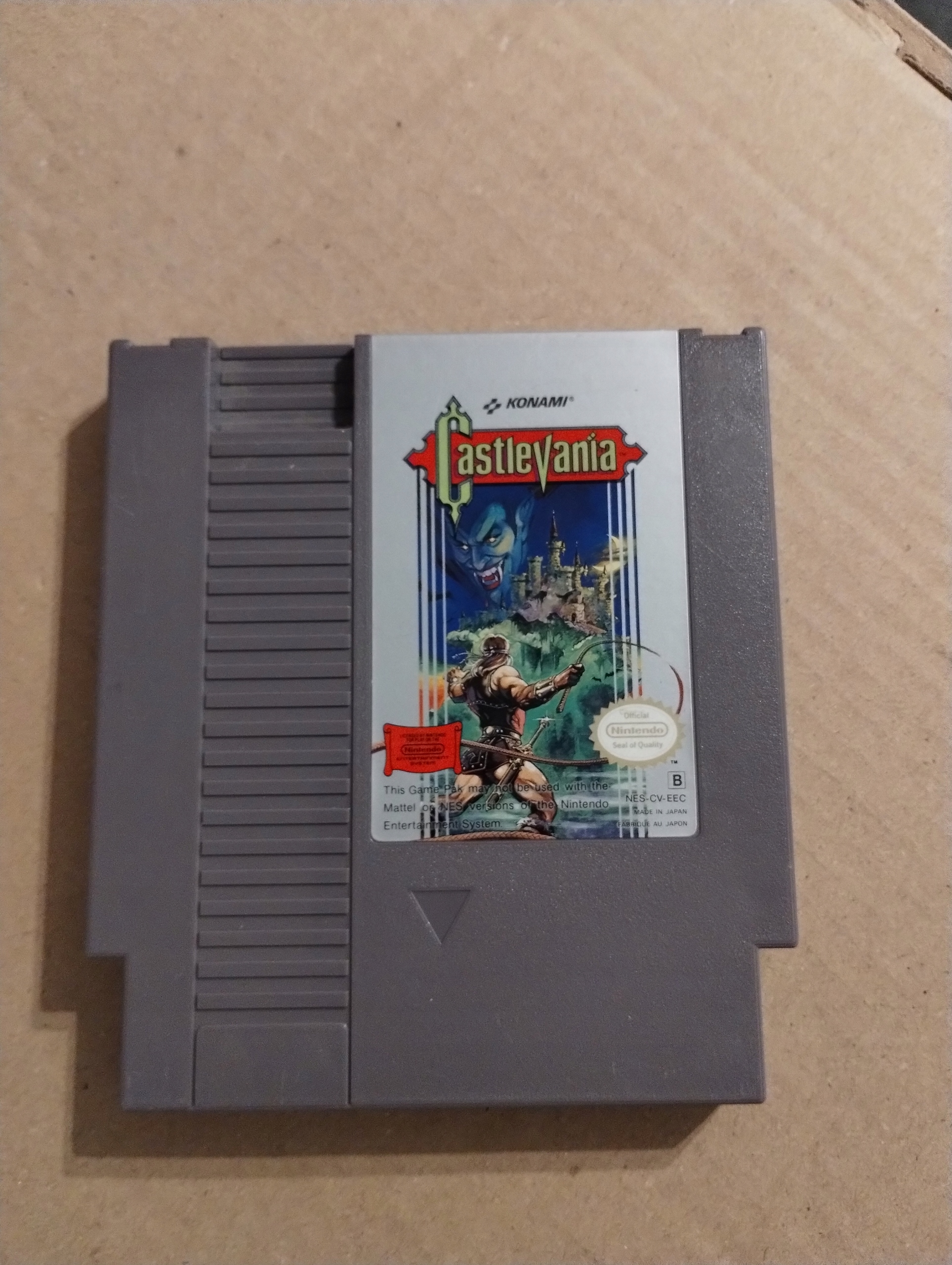 Castlevania Nintendo NES pudełkowa
