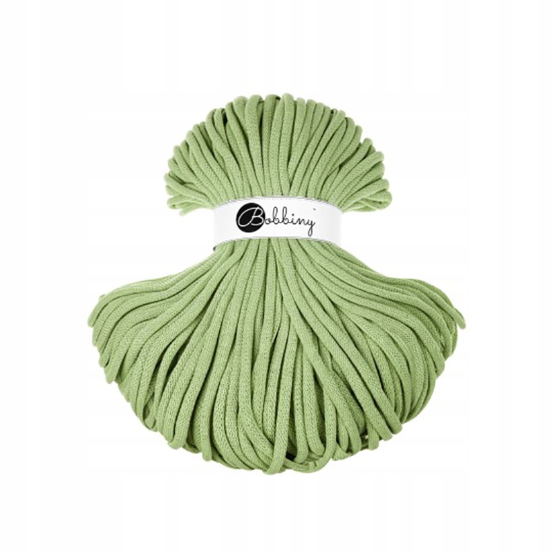 Pletená šňůra Bobbiny Jumbo Matcha 9mm