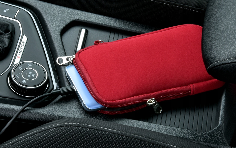 Etui ochronne na szyję zapinane na telefon Materiał neopren