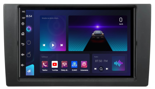 Android Rádio Audi A4 B6 B7 2002-2008 Usb Wifi Bt 6/128GB Modem Sim