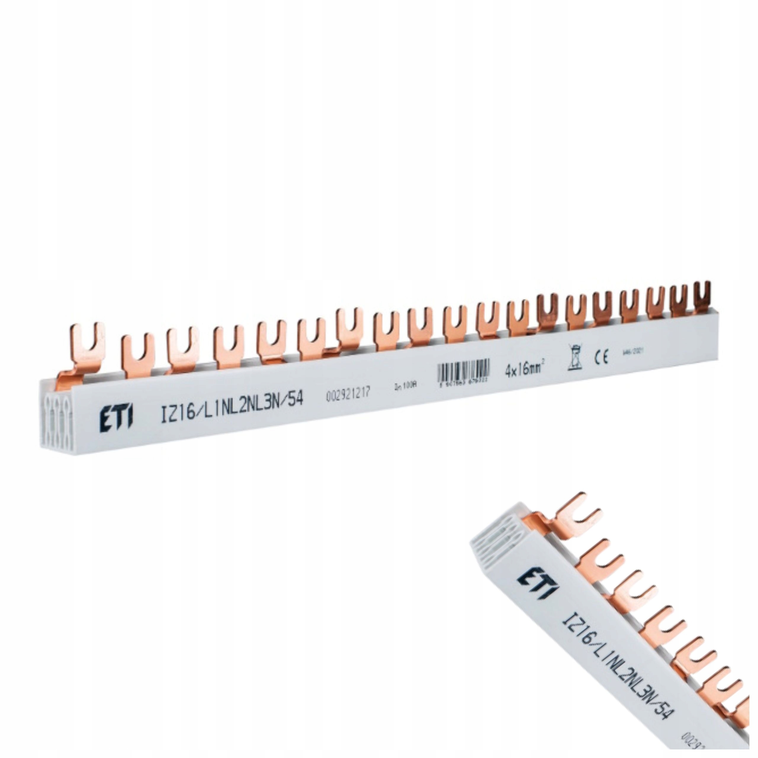 Spojovacia Lišta 54 Izolované prúdové zberné moduly IZ16/L1NL2NL3N/54