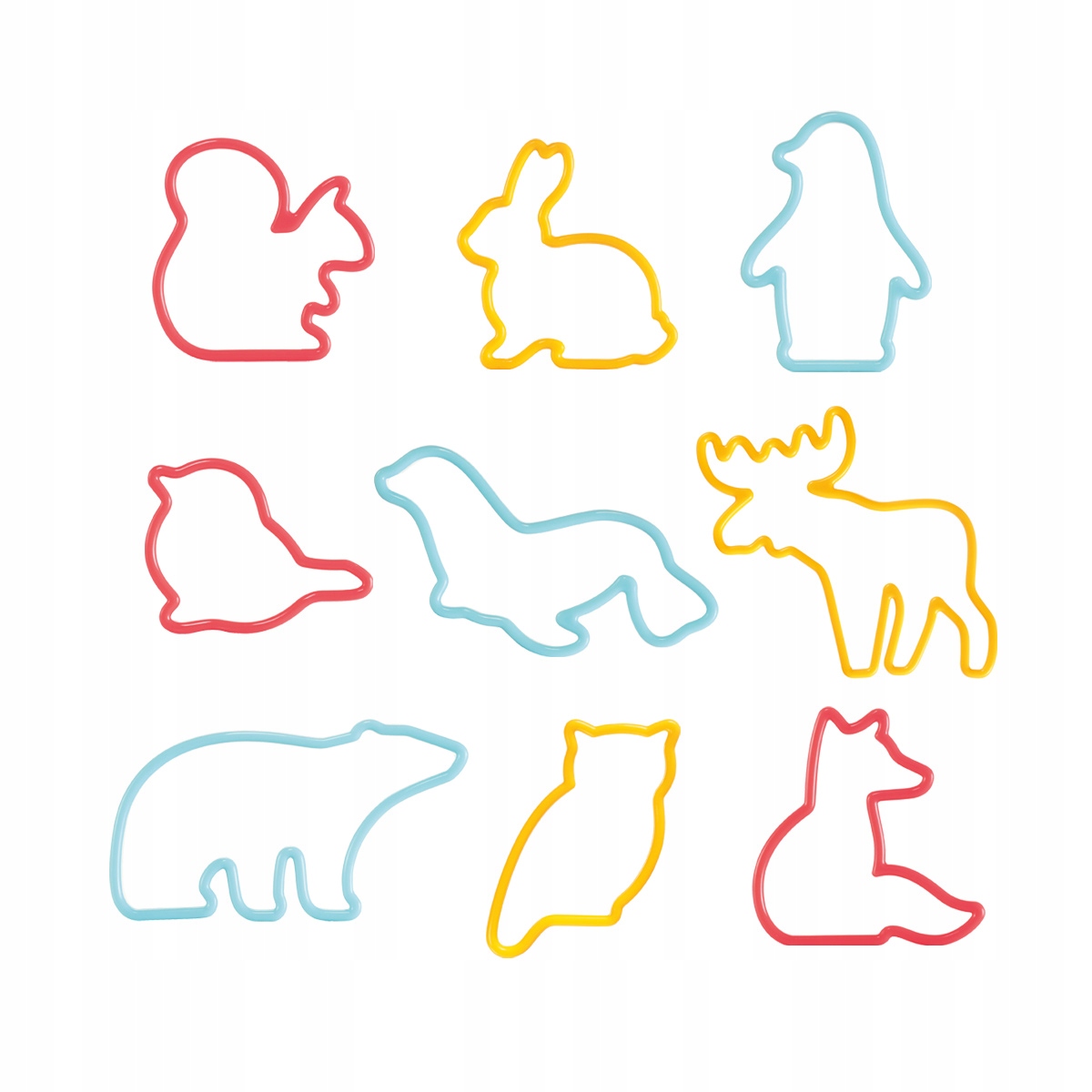 WYKRAWACZE FOREMKI DO CIASTEK PIERNIKÓW ZWIERZĄTKA