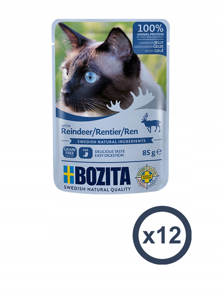 Levně 9X Bozita Cat Sob v želé kapsička 85 g