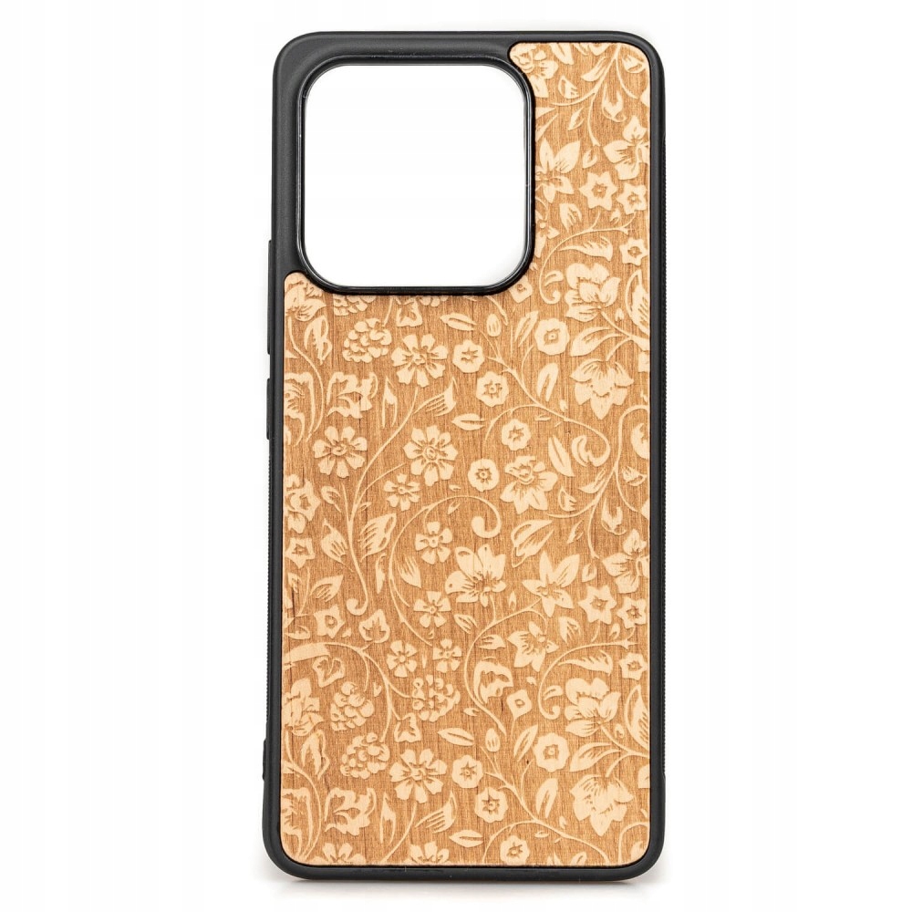 Dřevěné Pouzdro Bewood pro Xiaomi 13 Pro Polní Květiny Aniegre