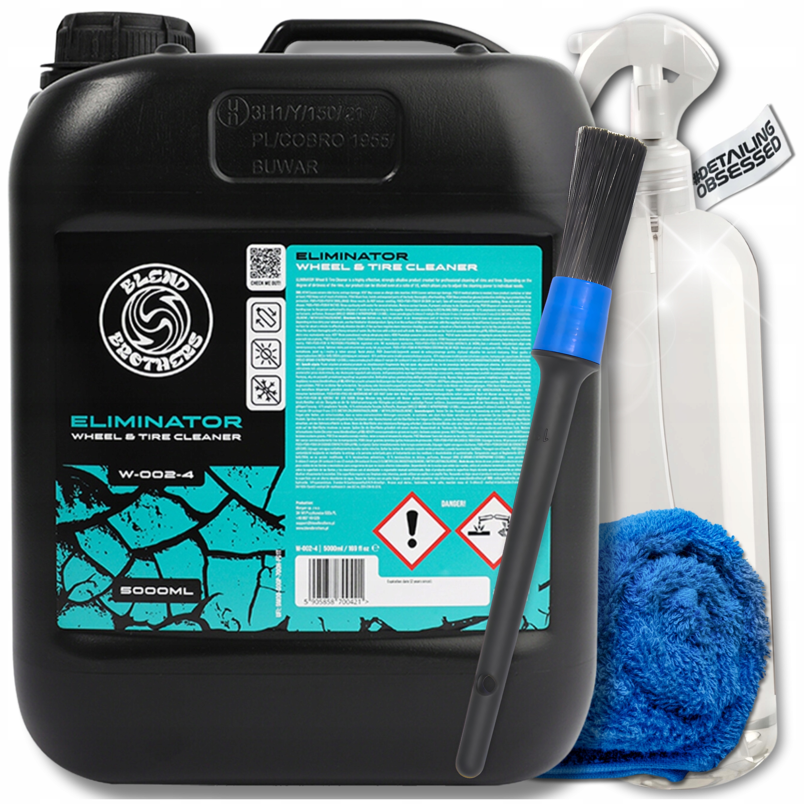 Blend Brothers Eliminator Wheel Tire Cleaner 5000ml alkalický na pneumatiky a disky