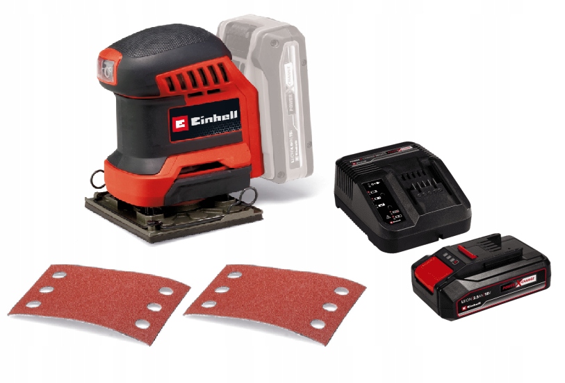 Einhell Ruční Bruska Te-os 18/113 Li 4460731 Sada Akumulátor 2,5AH
