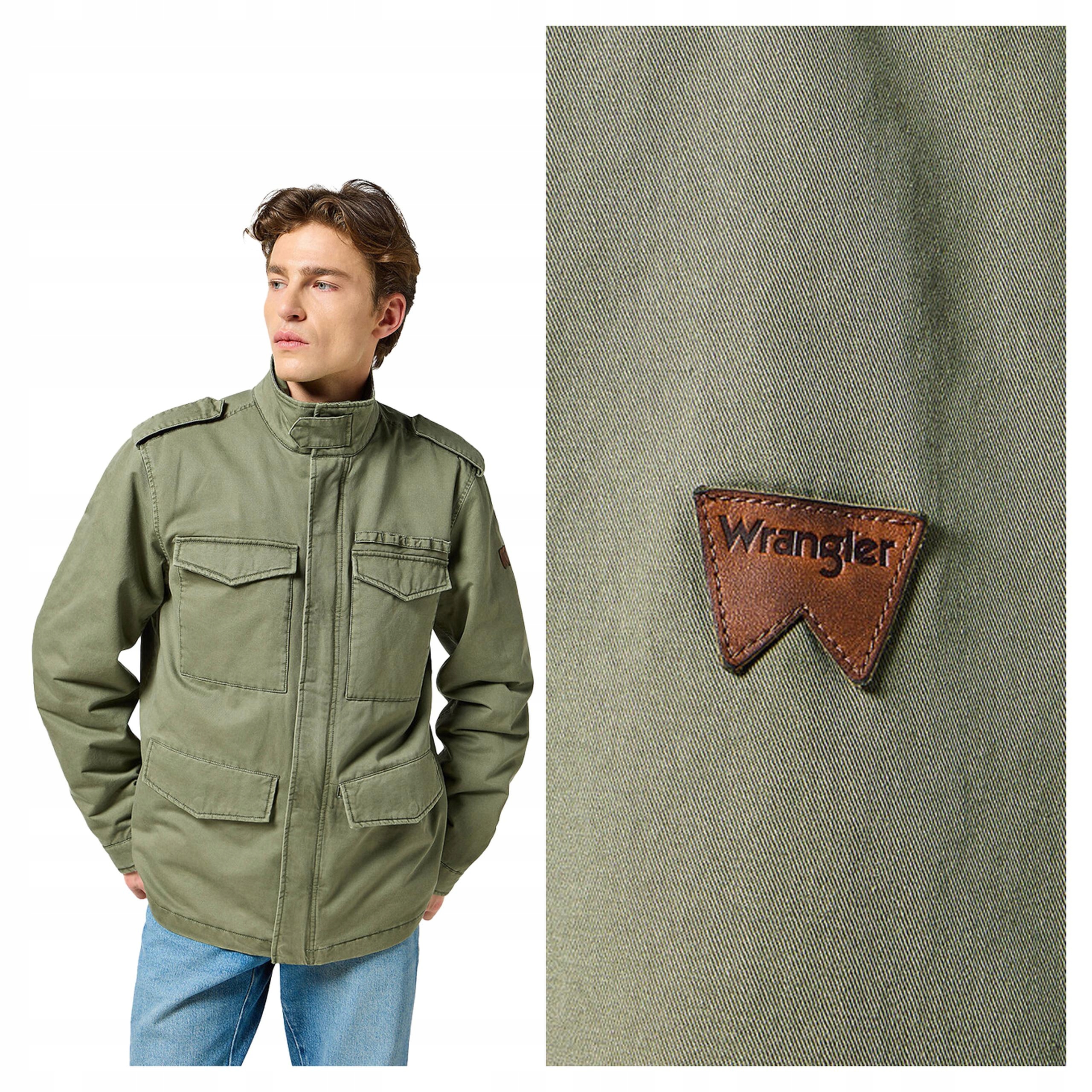 Wrangler Field Jacket Dusty S Pánská zimní bunda