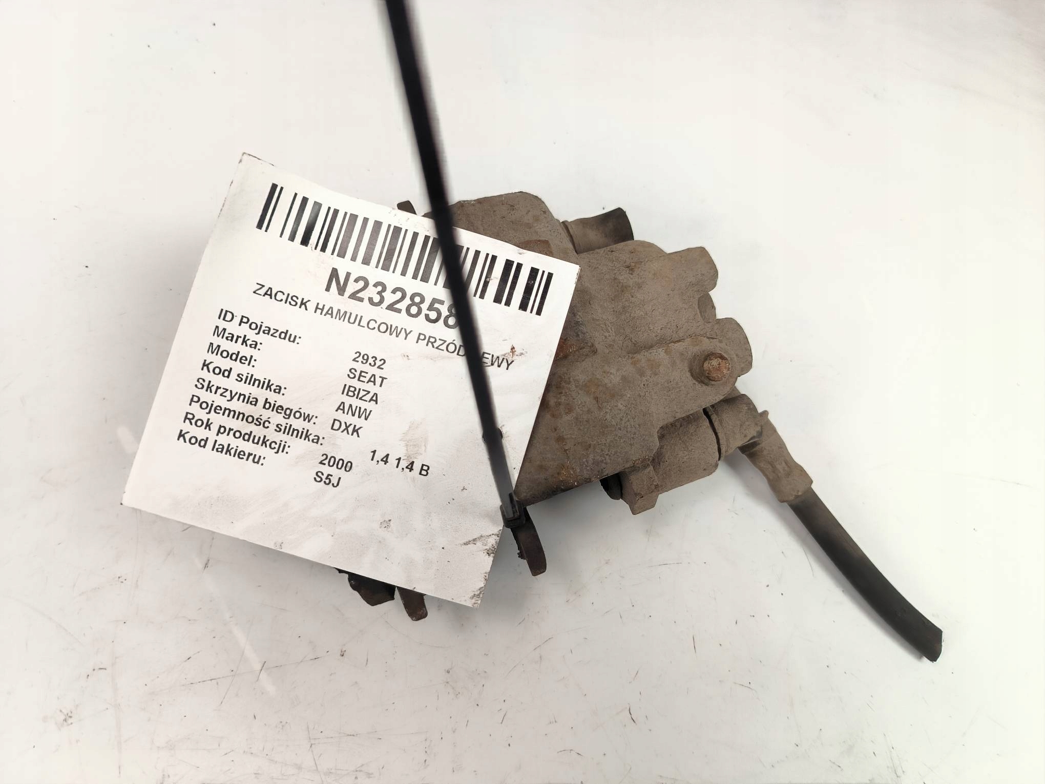 třmen brzdový předek levý SEAT IBIZA