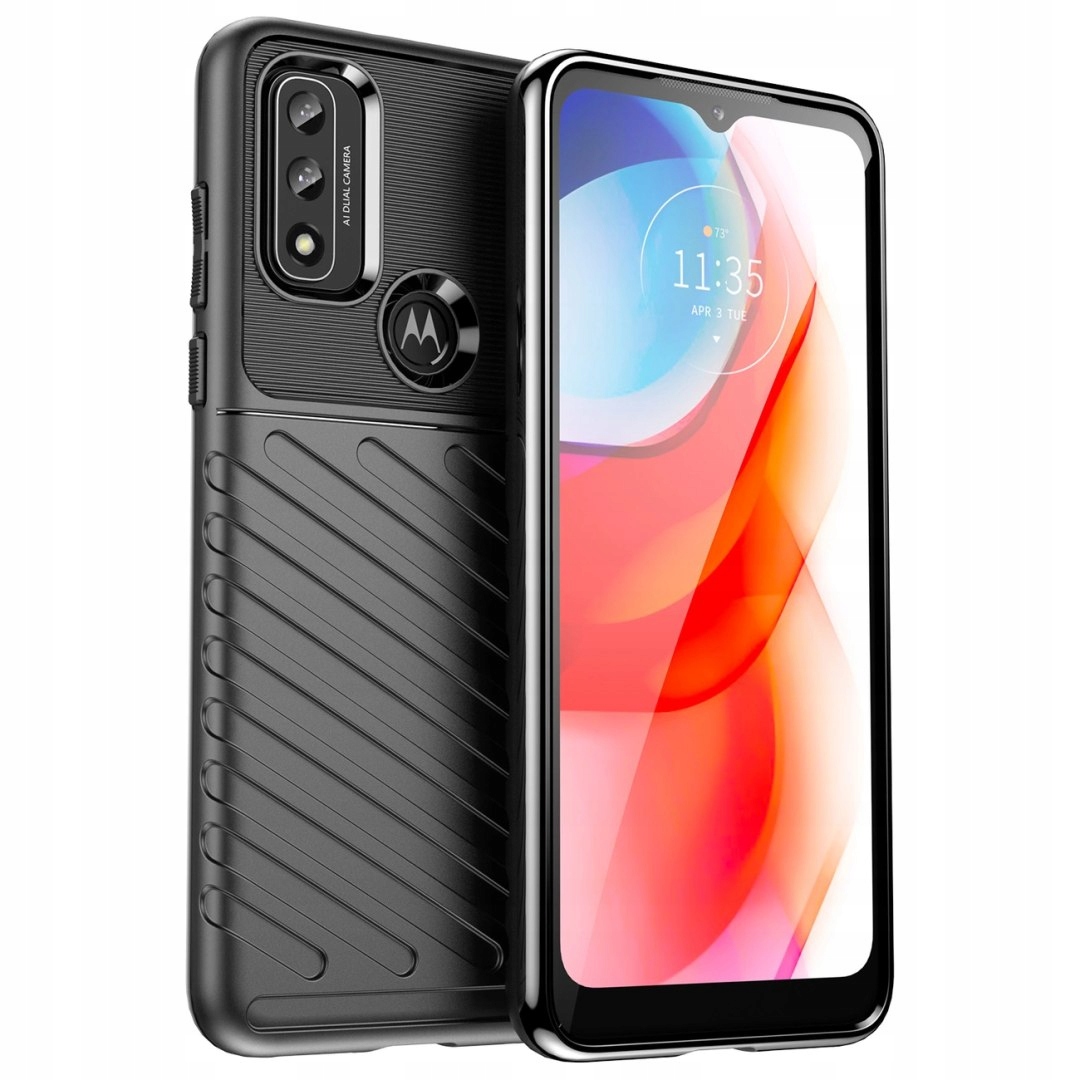 Thunder Case elastyczne pancerne etui pokrowiec Motorola Moto G Play 2022 c