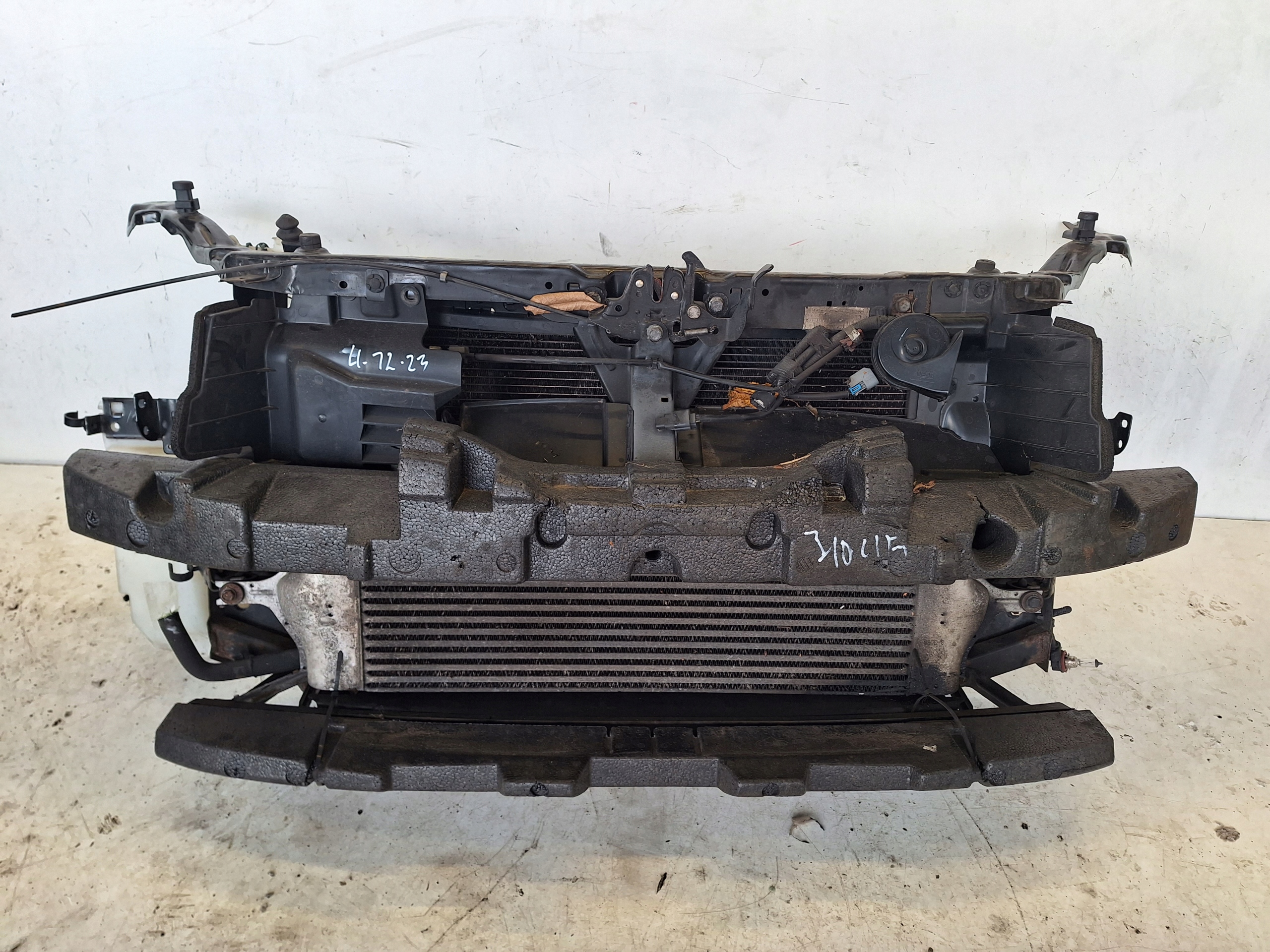 NISSAN QASHQAI J10 LIFT 10-13 support panel for radiators DCI