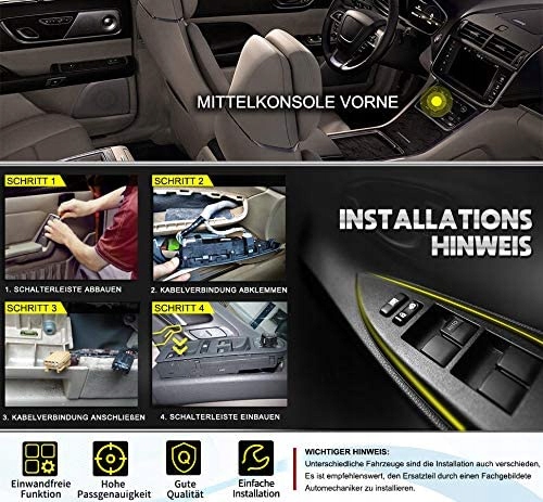 Frankberg Przełącznik podnośnika szyby konsola Numer katalogowy części WS0810001