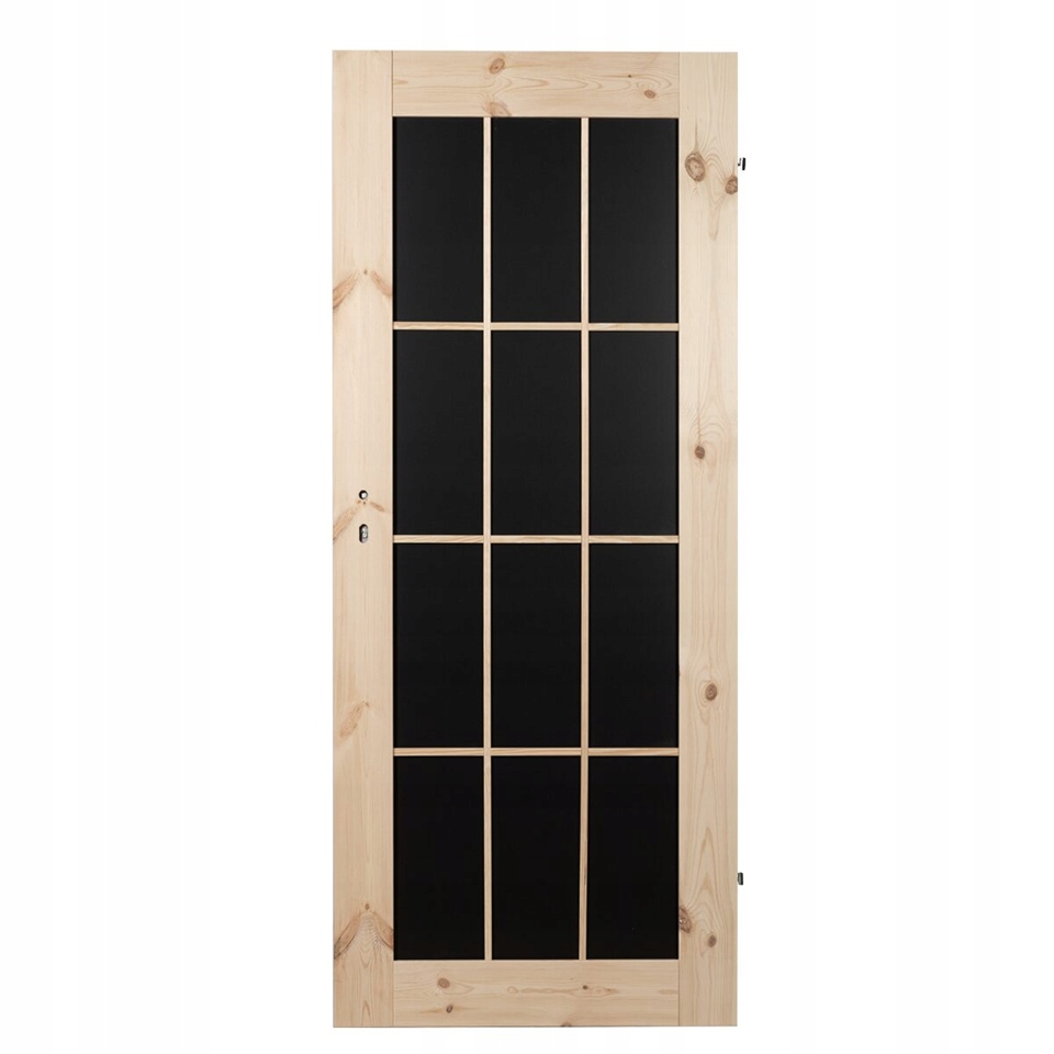 Interiérové dveře z borovice Lamin Black Borovice 80