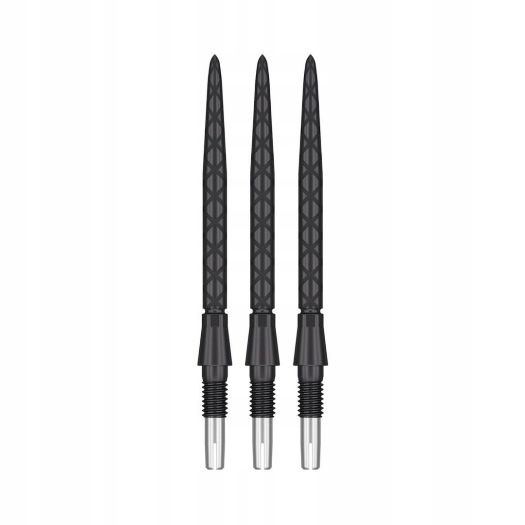Metalowe końcówki Swiss Point Storm Diamond Black 30 mm
