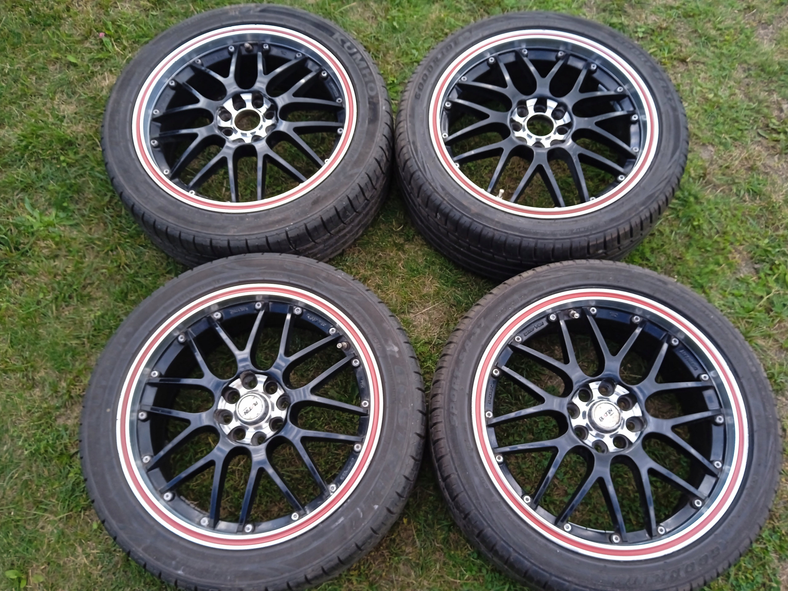 Диски алюминиевое 4x100 4x108 VW Golf Passat Ford Mondeo Honda Civic Opel 17