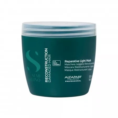 Maska Pro Jemné Poškozené Vlasy Alfaparf Reparative Light Mask 500 ML