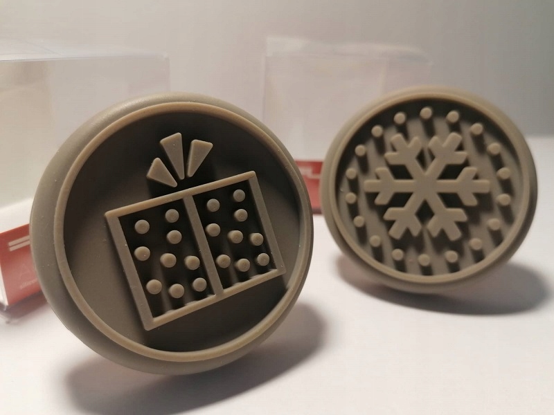 Stempel do ciastek silikonowy Anide 2 wzory