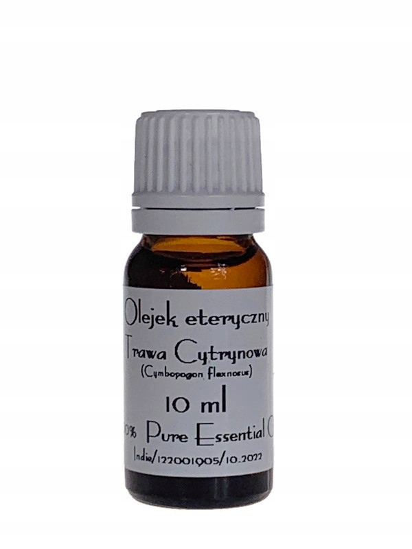 

Olejek Eteryczny Z Trawy Cytrynowej 100% 10 ML