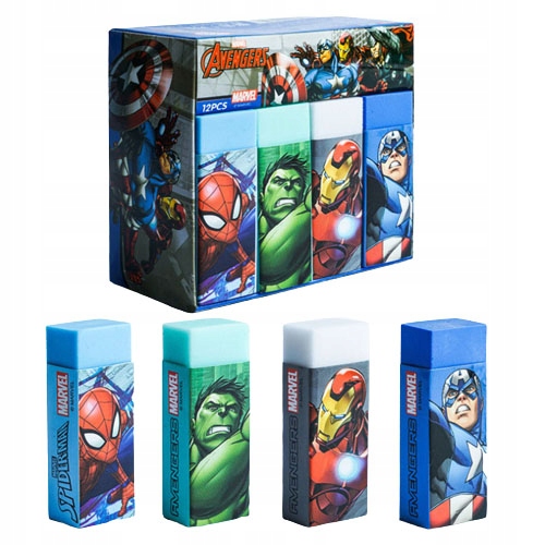 

Gumka do ścierania mazania Avengers Iron Man Hulk