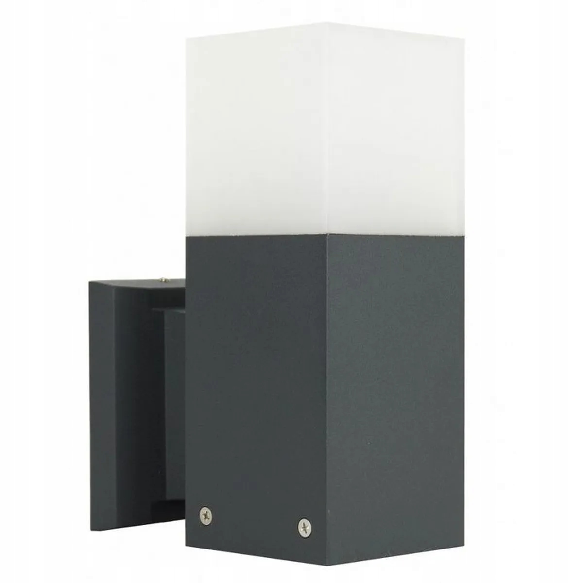 Venkovní fasádní nástěnné svítidlo Cube Cb-k DL E27 Zahradní lampa Su-Ma