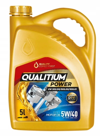 Olej Syntetyczny QUALITIUM POWER 5W40 5L