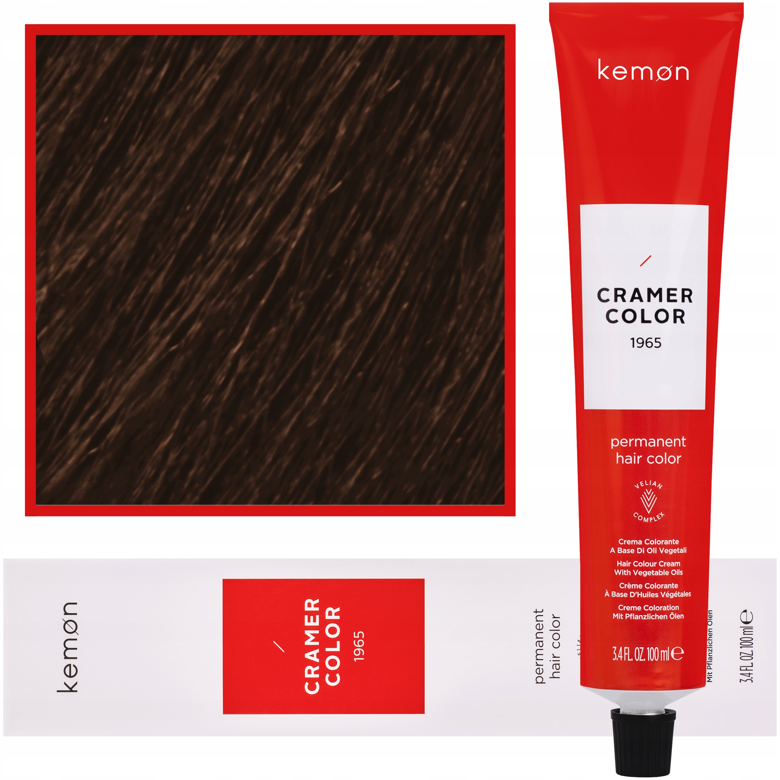 

Kemon Cramer Color 100ml farba do włosów 6,36