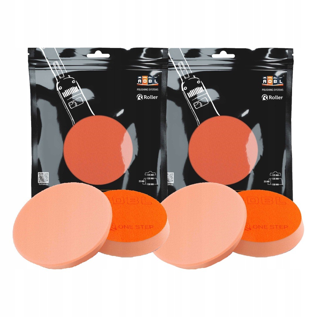 2x Adbl Roller Pad pad polerski, pomarańczowy 135/150