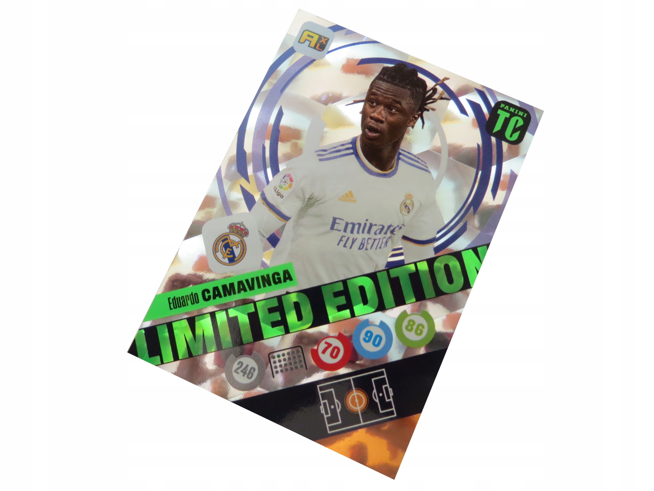 Panini Karty Piłkarskie Top Class 2022 Limited Camavinga Real Madrid