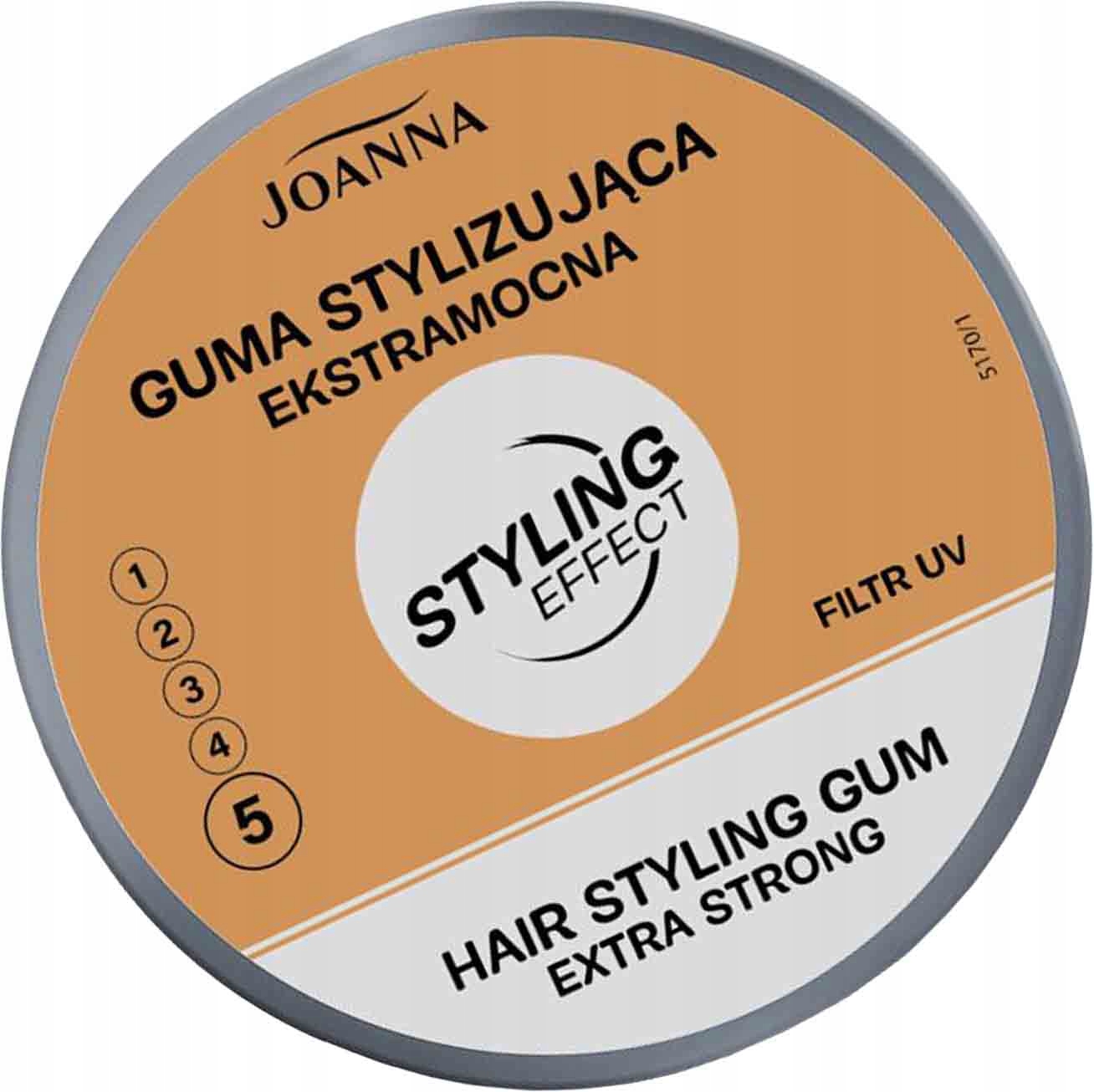 JOANNA STYLING GUMA DO WŁOSÓW 100 g SREBRNA