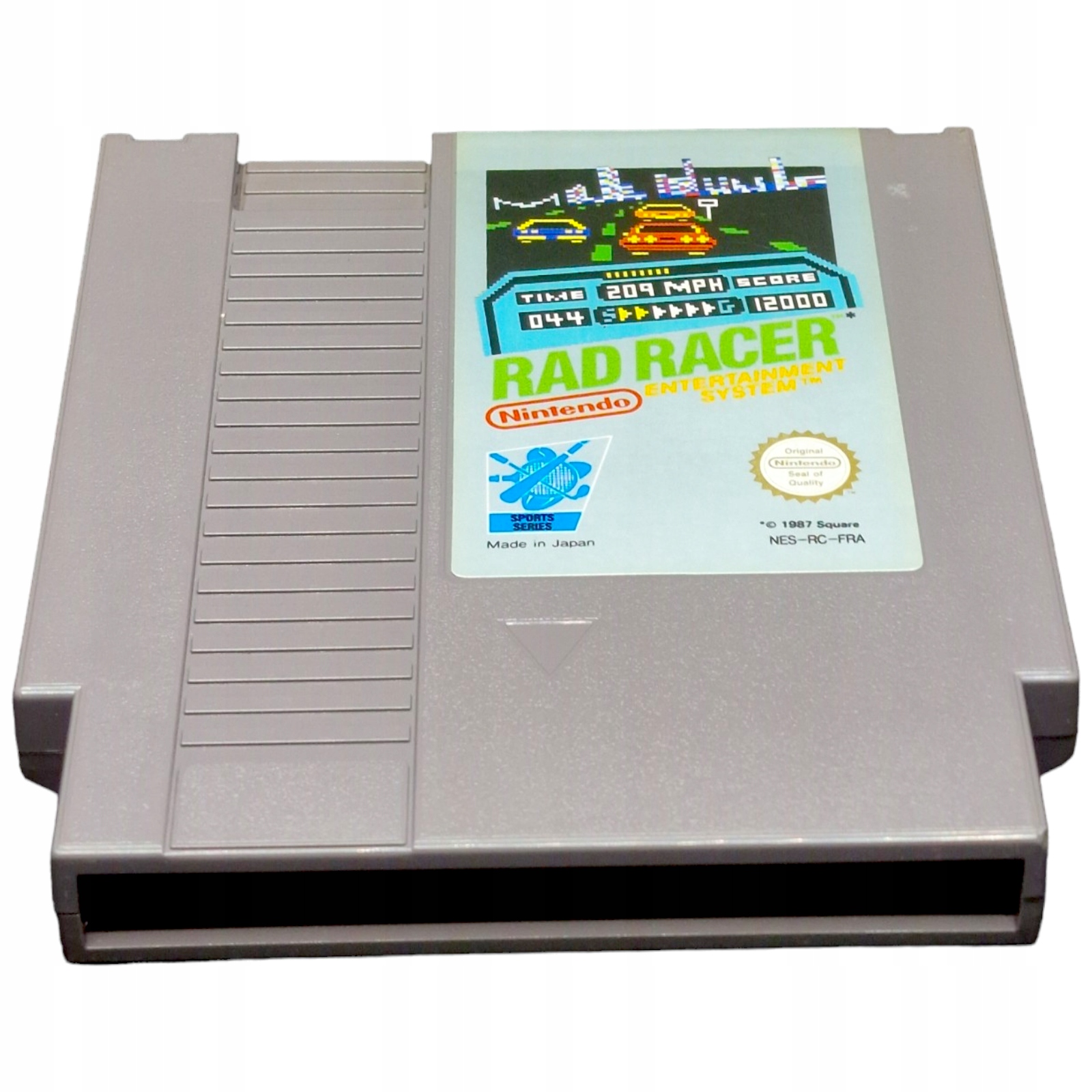 Gra Rad Racer Nintendo NES retro wyścigi Wydawca Nintendo