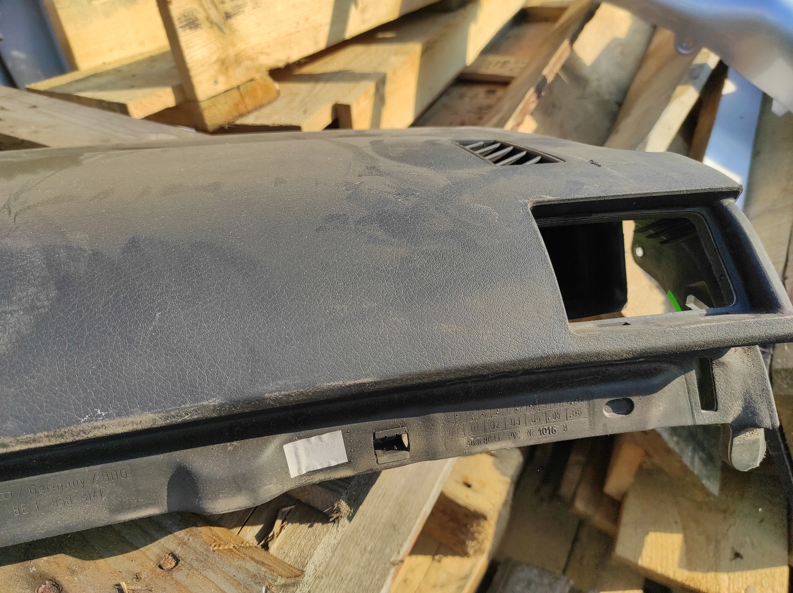 dashboard instrument panel AUDI A4 B7 EUROPA