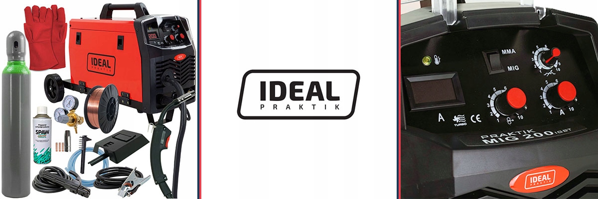 Spawarka inwertorowa MIGOMAT MIG 200 IGBT MMA 230V Rodzaj półautomat spawalniczy