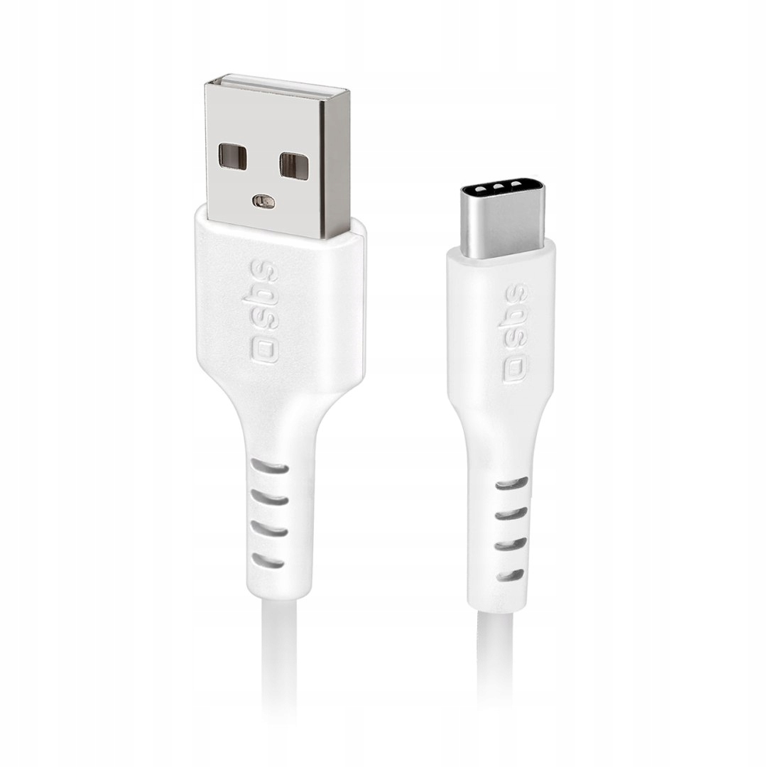 Kabel przewód Usb-a Usb-c 1.5m biały Sbs