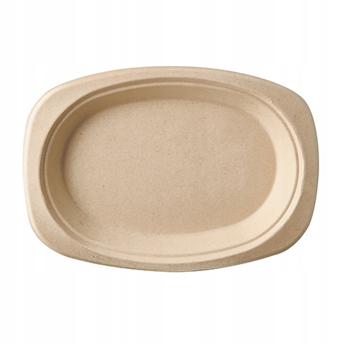 

Talerze z trzciny cukrowej 23 x 16 x 2 cm 50 szt.