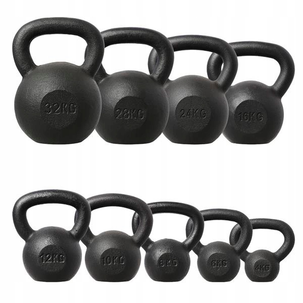 KZG12 KETTLEBELL ŻELIWNY HMS Kod producenta 17-64-013