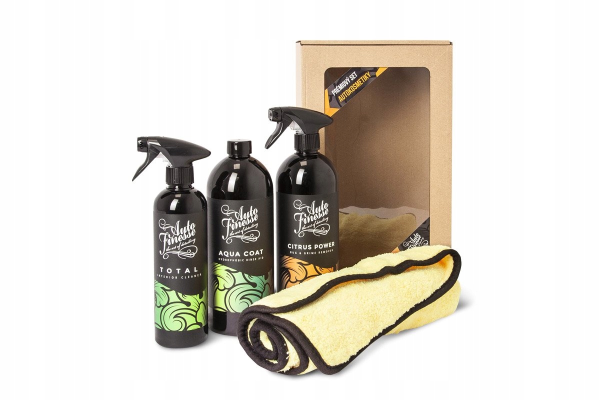 Sada autokosmetiky pro ochranu interiéru Plus, Auto Finesse
