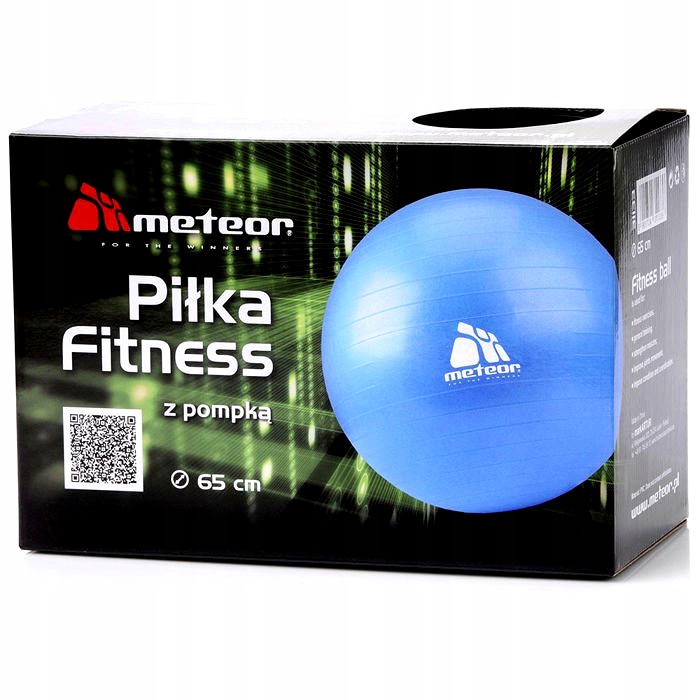 PIŁKA GIMNASTYCZNA REHABILITACYJNA FITNESS PILATES Średnica 65 cm