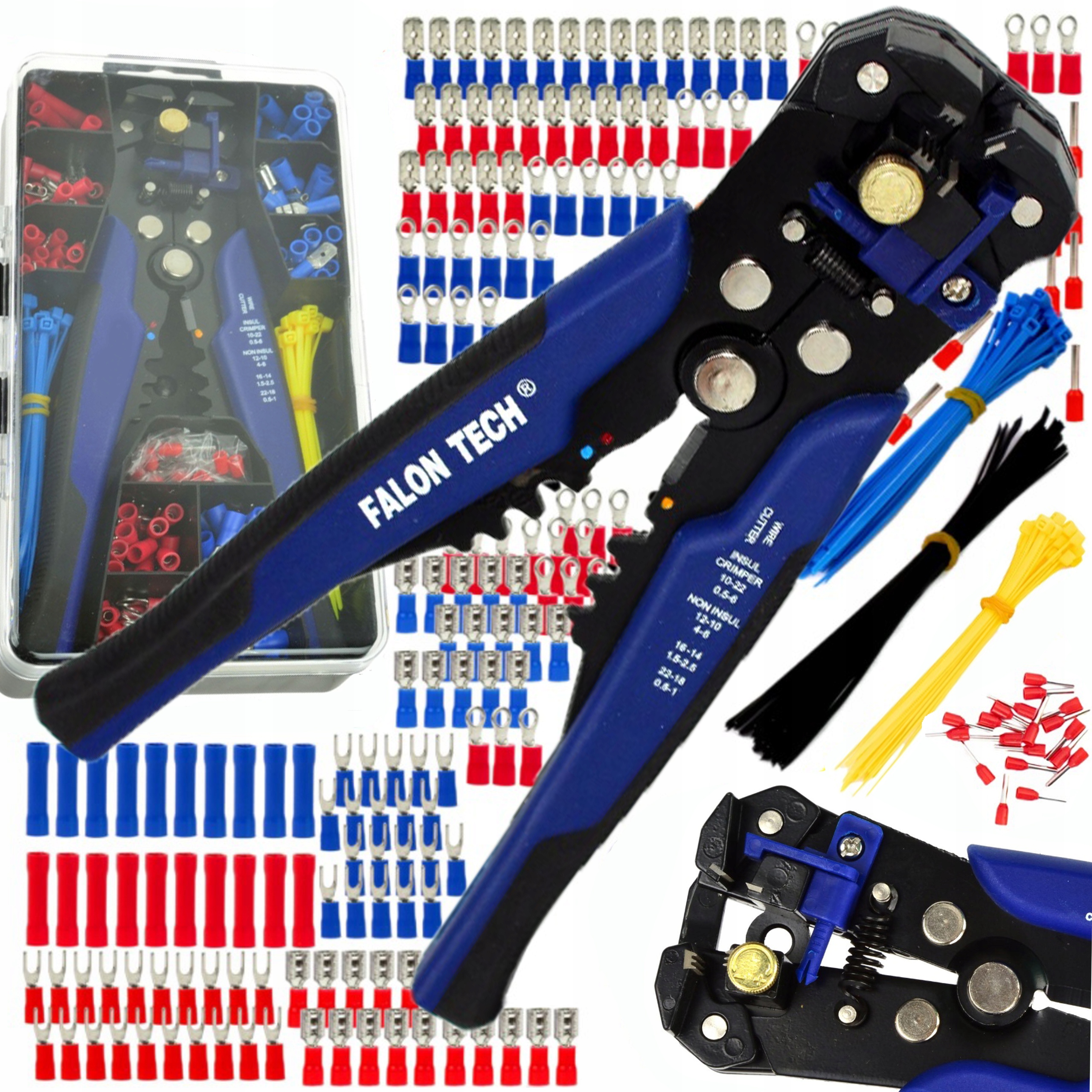 

Wielofunkcyjny Ściągacz Izolacji Zaciskarka Zestaw