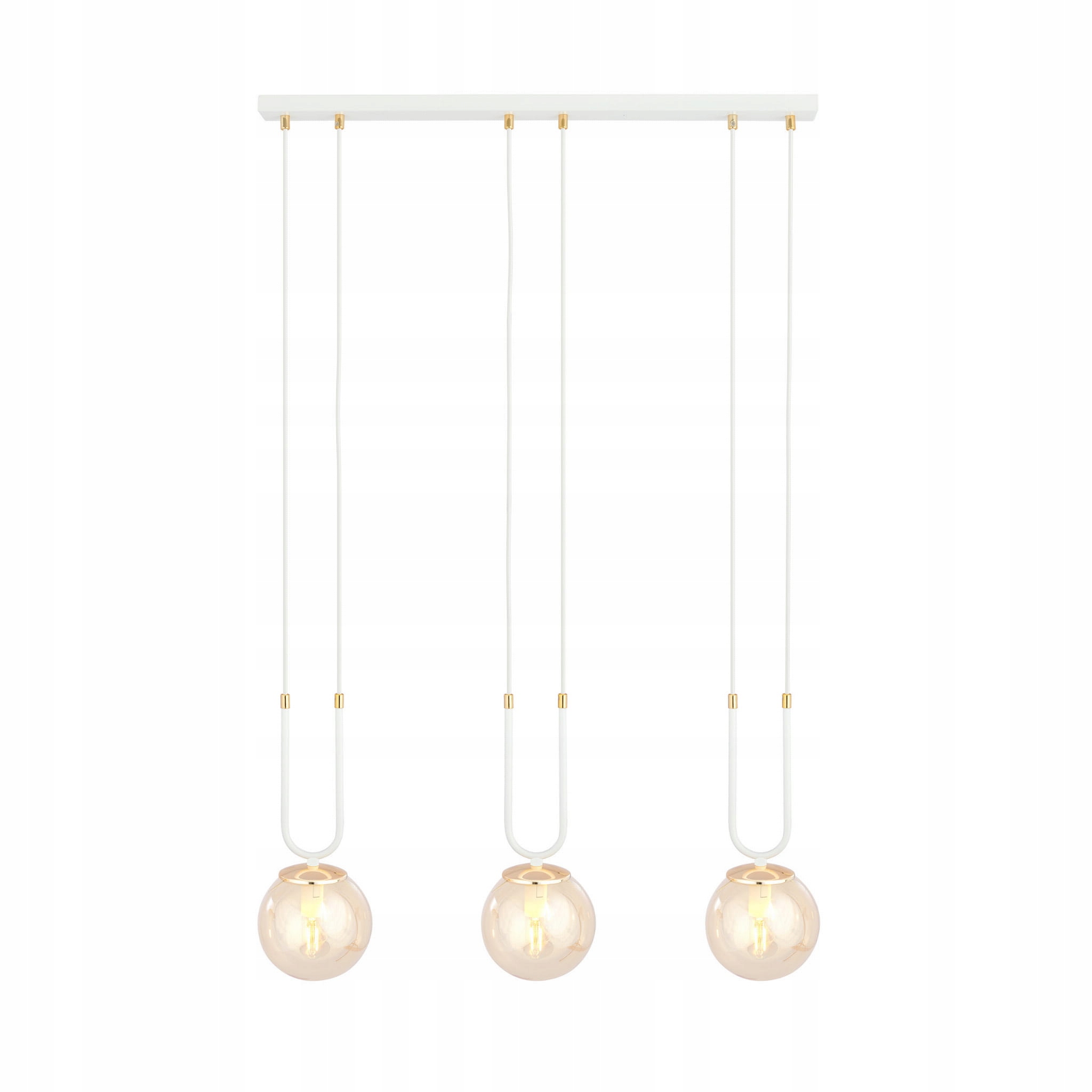 Závesná lusterová lampa Emibig 3xE14 40W Glam
