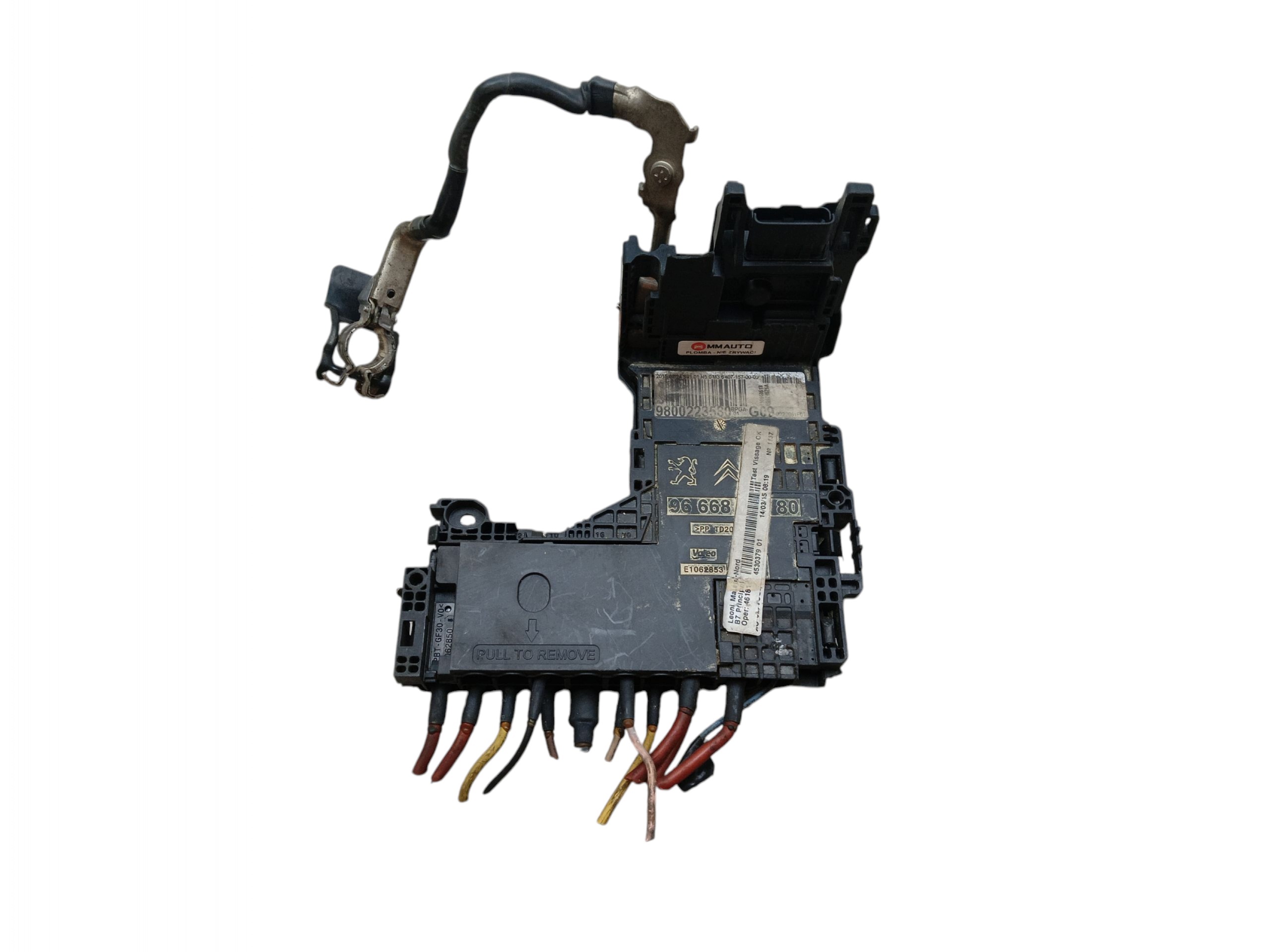 unité de commande électronique uce unité commande moteur pour batterie CITROEN C4 II B7 DS4 9800223580 G09
