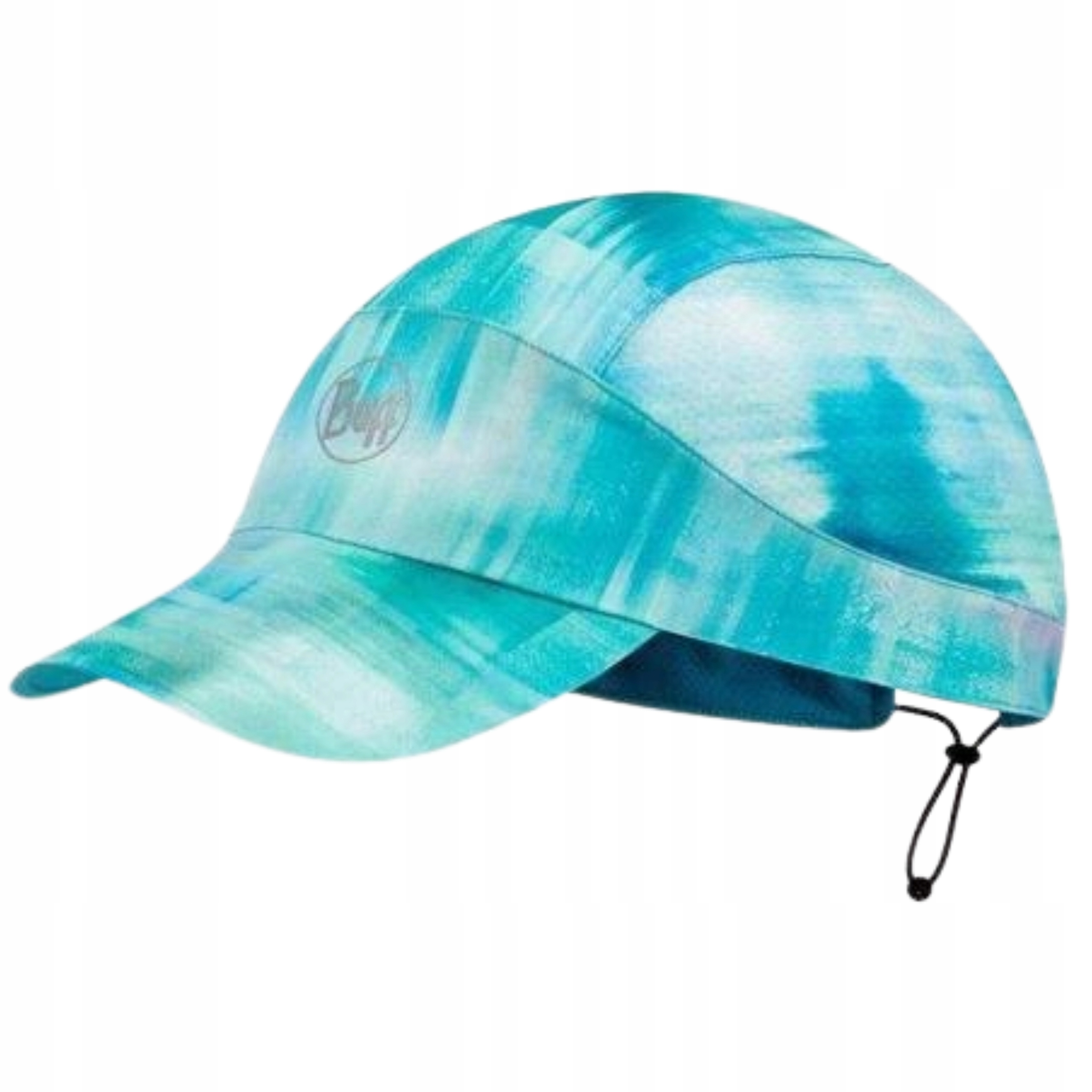 Czapka z Daszkiem Sportowa do Biegania Buff Pack Run Cap Turkusowa S/m