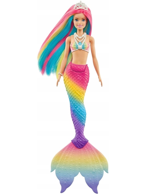 

Lalka Barbie Barbi tęczowa syrenka zmienia kolor