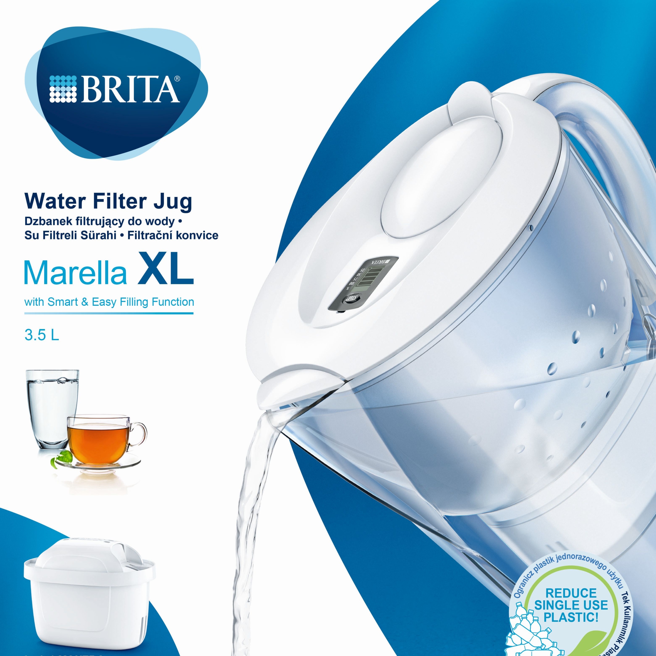 

Dzbanek Brita Marella XL Na Wkłady Brita Maxtra