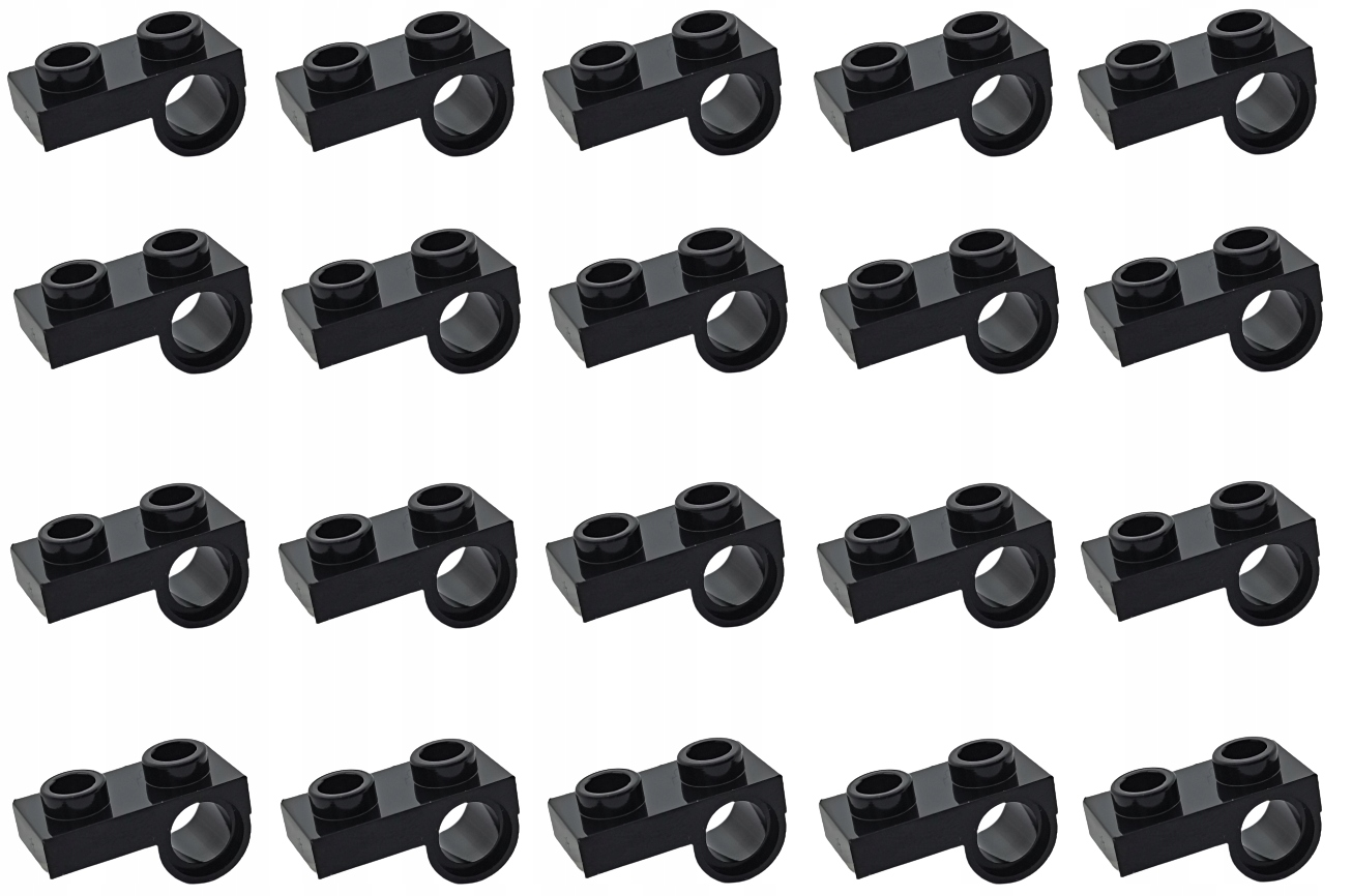 

Lego Płytka 1X2 Otwór Czarny 6192309 18677 -20 Szt