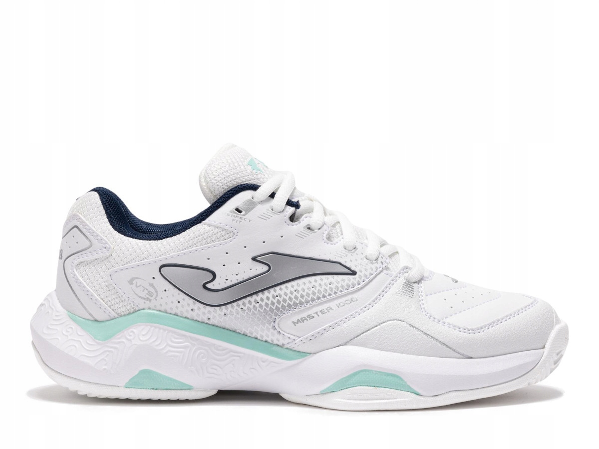 Dámské boty Joma TM10LS2542C Master 1000 Lady 2542 White Turquoise Bílé 3