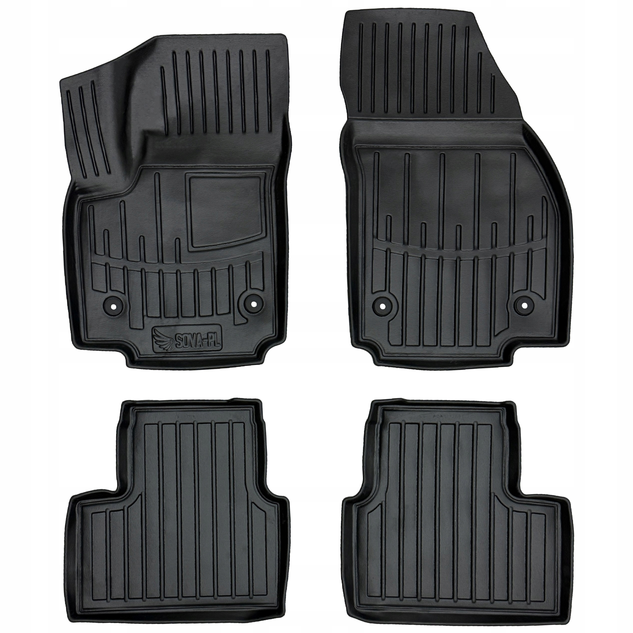 Dywaniki gumowe 3D do Opel Meriva B (2010-2017)