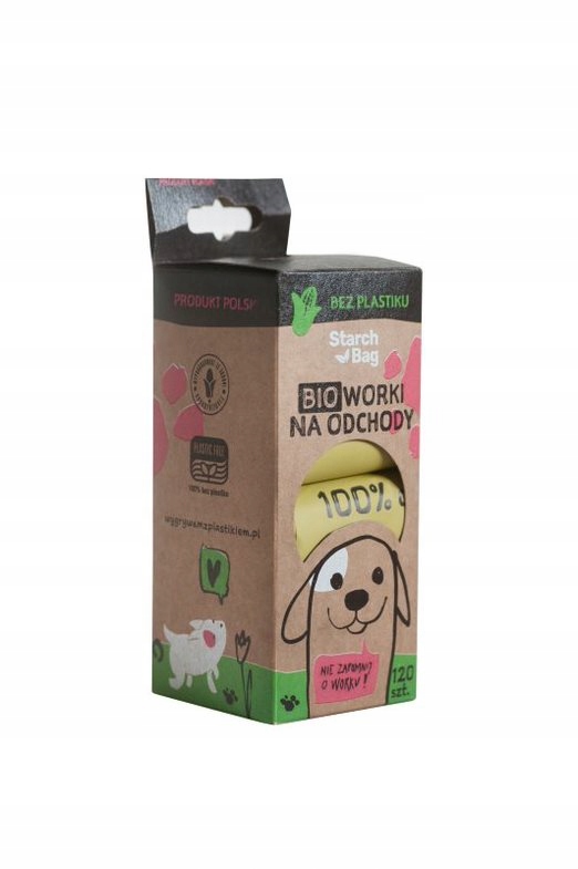 Starch Bag biosáčky na výkaly 8 x 15 ks
