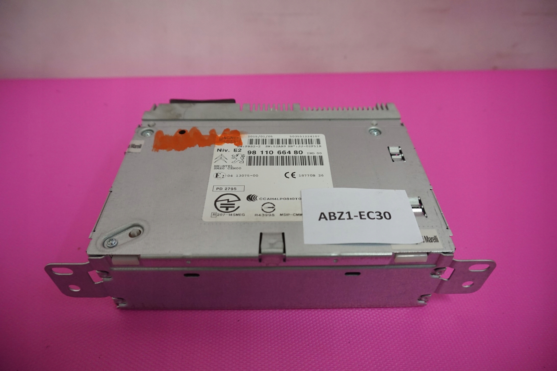 РАДИО PEUGEOT 208 2008 9811066480