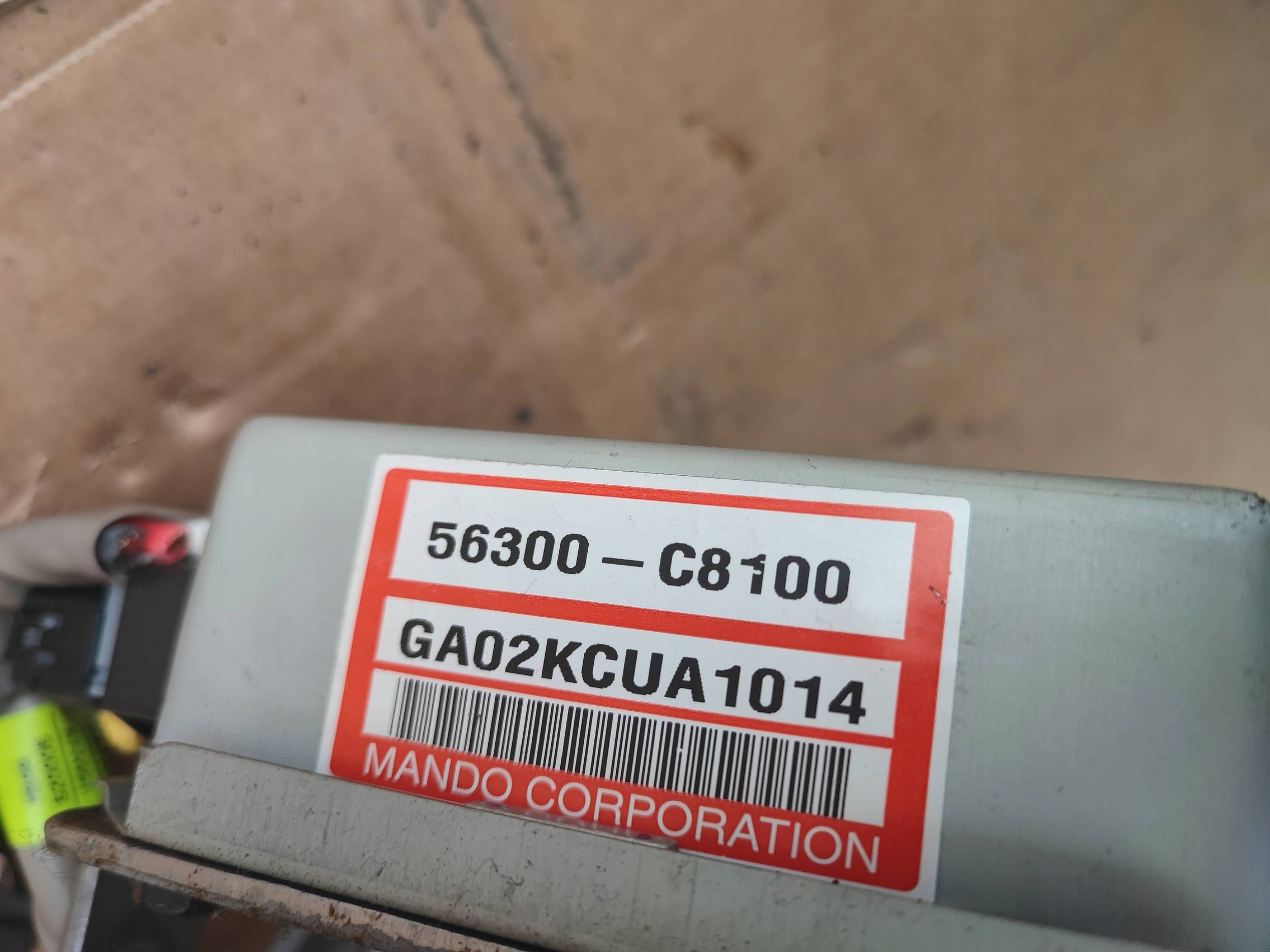 HYUNDAI I20 II steering rod control electrics + module 56300C8100